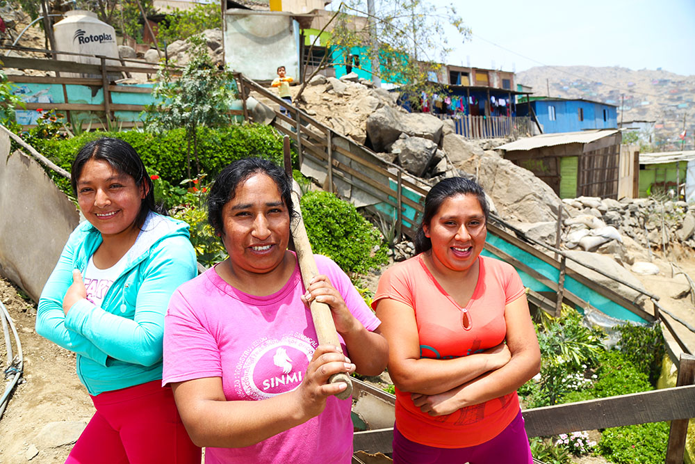 Lima – Un biohuerto para mejorar su barrio
