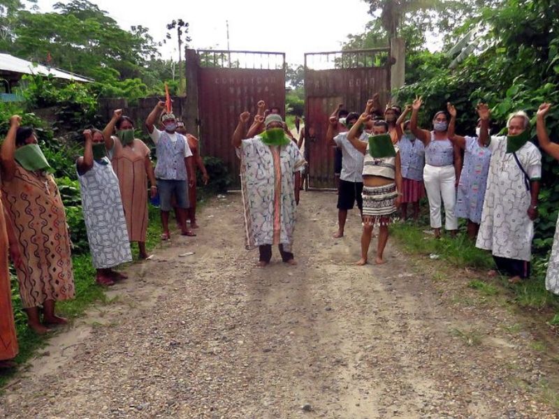 «¿Cuántos pobladores indígenas están contagiados con COVID-19?»