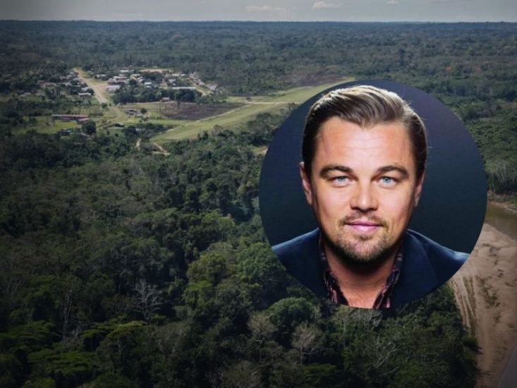 Dicaprio llama a detener la construcción de carreteras en Ucayali