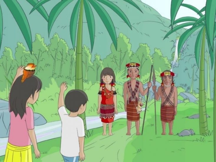 Conoce las aventuras de Grimilda y Ayui, dos niños awajún