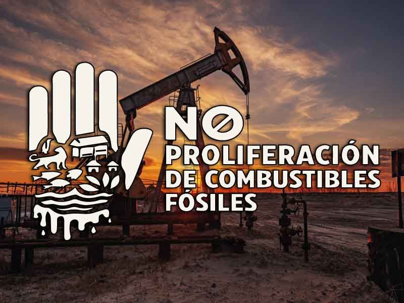 Se presentó la campaña del Tratado de No Proliferación de Combustibles Fósiles