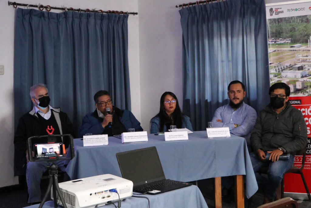 Es momento de debatir una nueva política energética desde Cusco