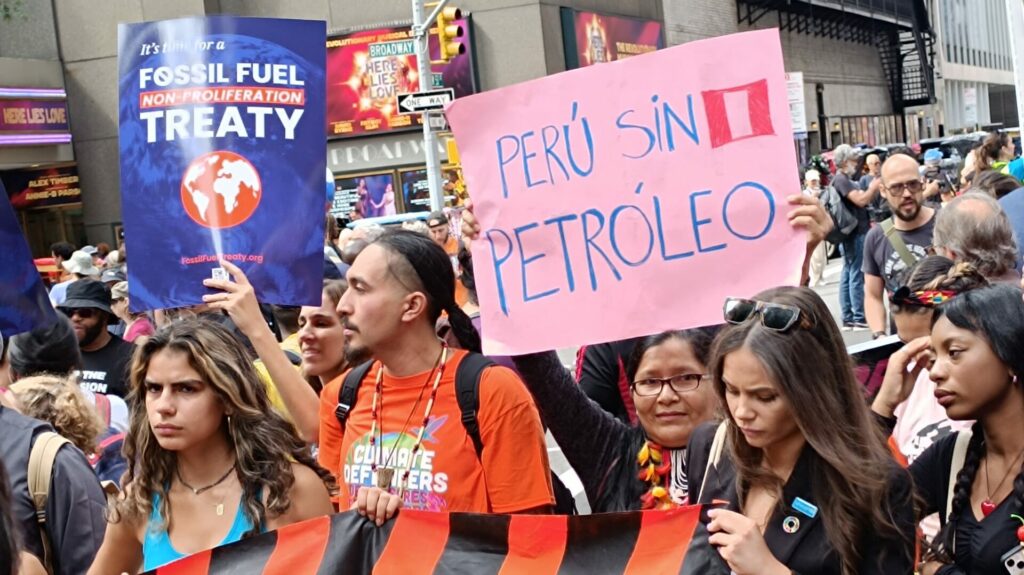 Perú propone frenar la proliferación de combustibles fósiles en cumbre sobre Ambición Climática en Nueva York