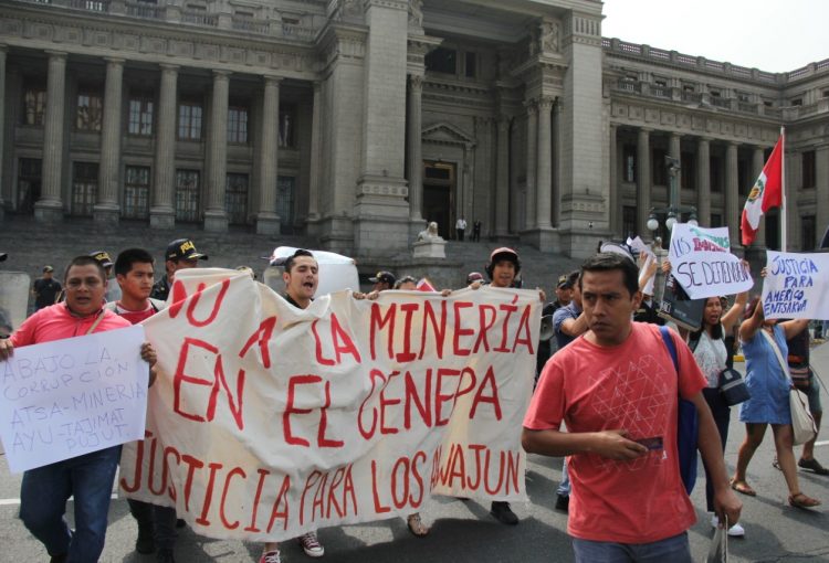 Ciudadanos exigen justicia por criminalización de defensores ambientales awajún
