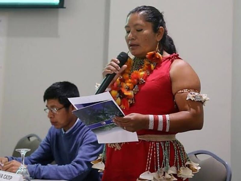 Delfina Catip: “Las mujeres indígenas somos capaces de liderar espacios frente al cambio climático”
