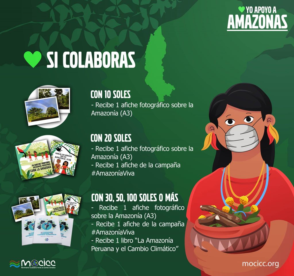 ¡URGENTE! Apoyemos a las familias indígenas de Condorcanqui con la campaña “Yo apoyo a Amazonas ❤”