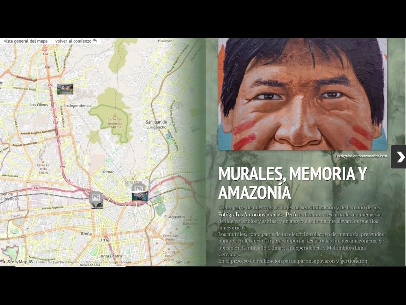 Murales y memoria colectiva sobre la Amazonía en Lima (INTERACTIVO)
