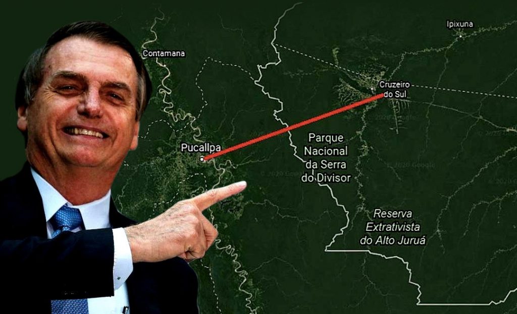 Alerta ambiental por ley que declara de interés nacional proyecto vial Pucallpa - Cruzeiro do Sul