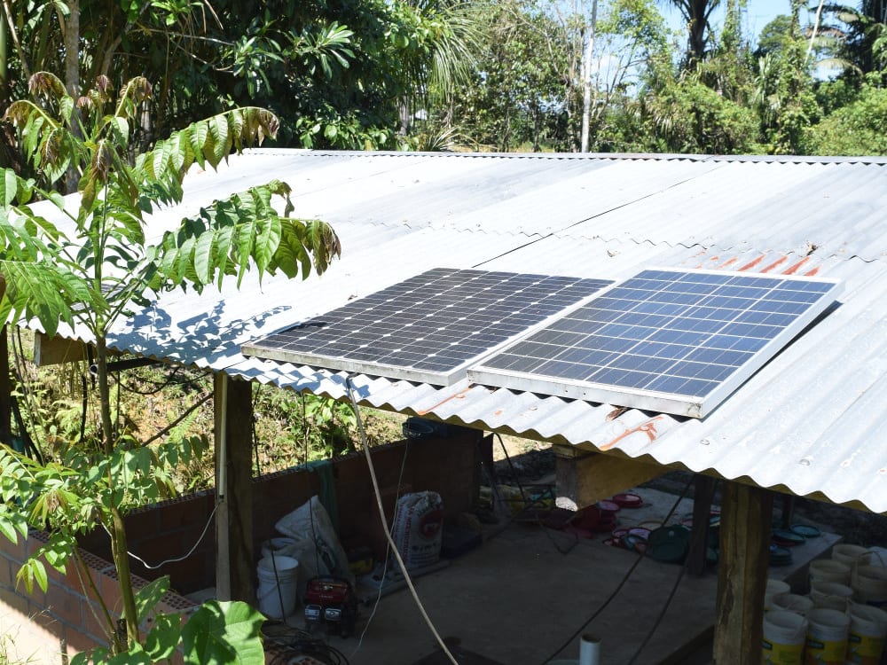 Amazonas: Negocio sostenible gracias a la energía solar