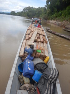 Nación Wampís actúa frente a tala ilegal: Decomisan madera con el apoyo de fuerzas comunitarias en Kanus