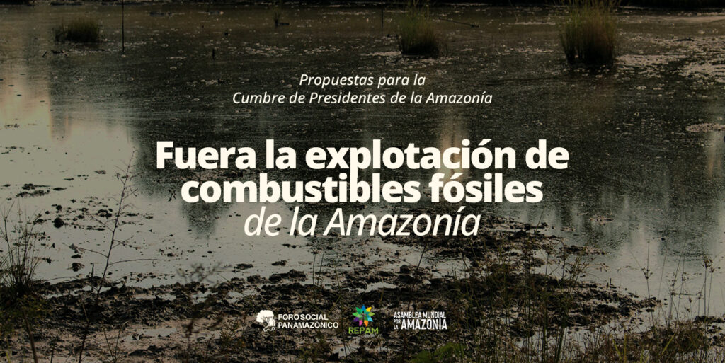 Propuestas sobre Amazonía y combustibles fósiles para la Cumbre Amazónica