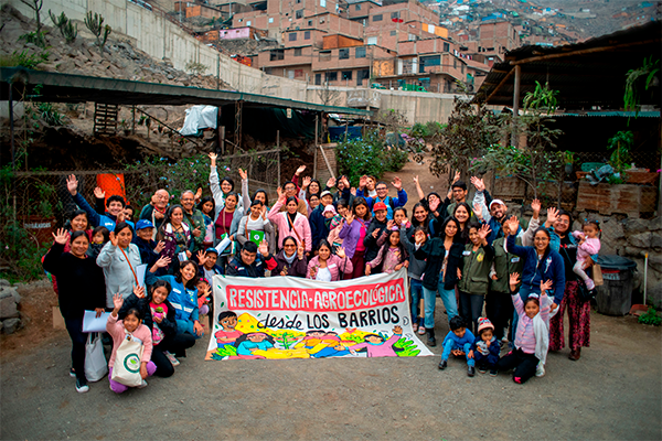¡Resistencia Agroecológica desde los barrios! sembramos en San Juan de Lurigancho