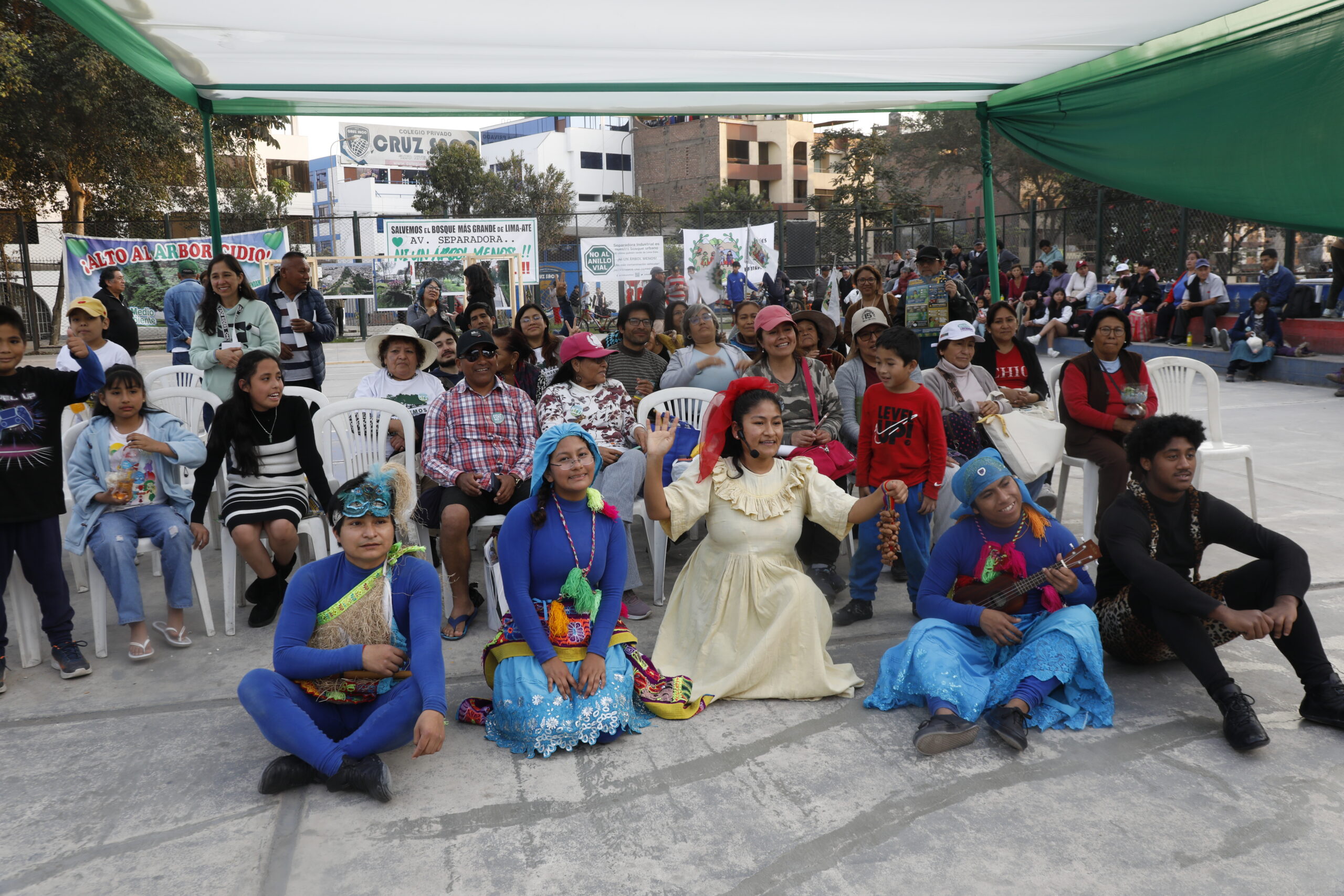 "¡No al Anillo Vial! Jornada cultural por el Bosque Urbano de Lima"