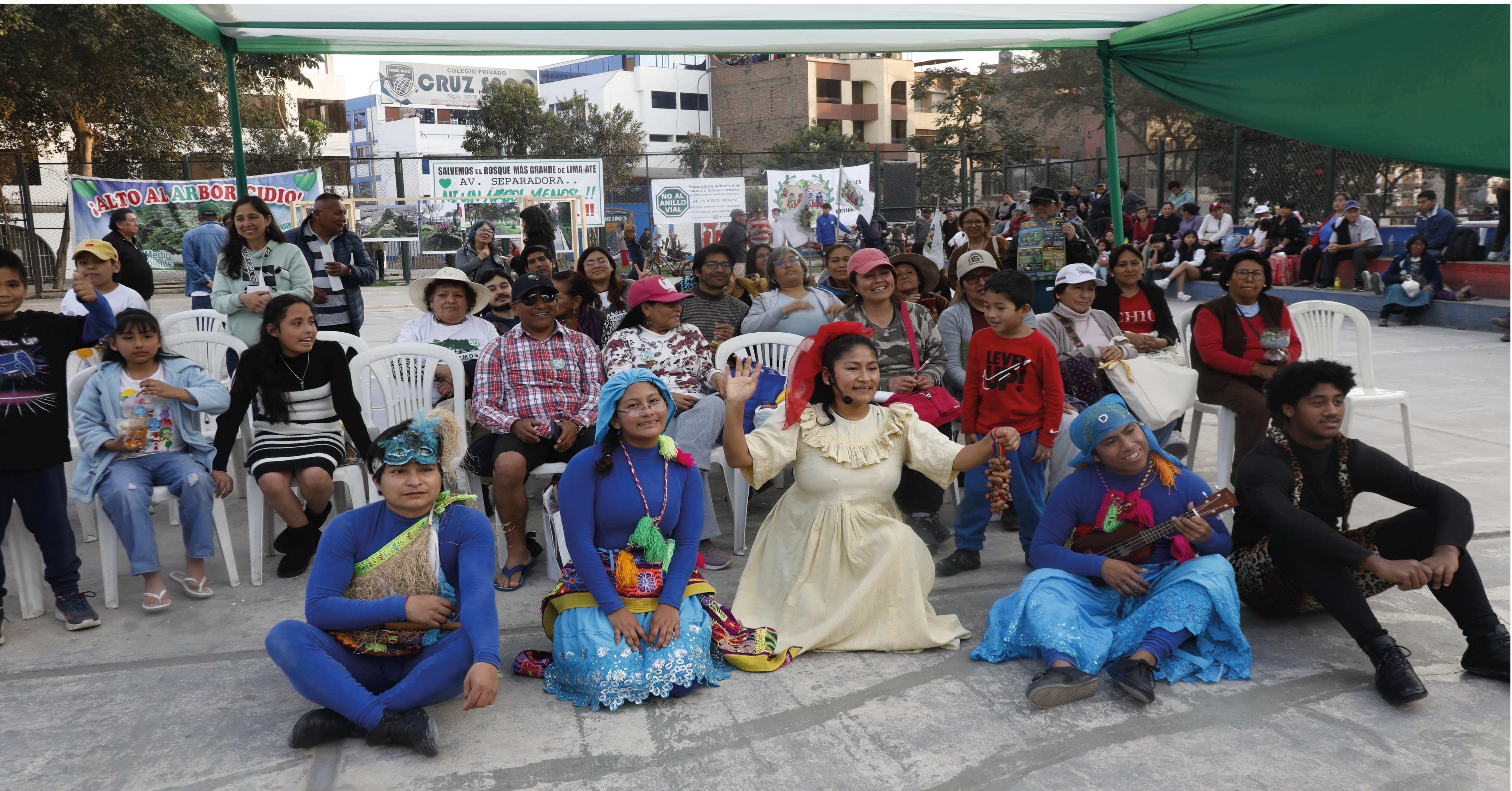 "¡No al Anillo Vial! Jornada cultural por el Bosque Urbano de Lima"