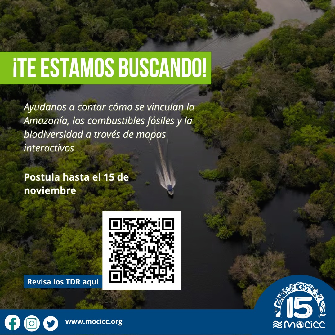 TDR_ Servicio de elaboración de mapa interactivo sobre superposición de lotes petroleros con la diversidad biológica y cultural de la Amazonía