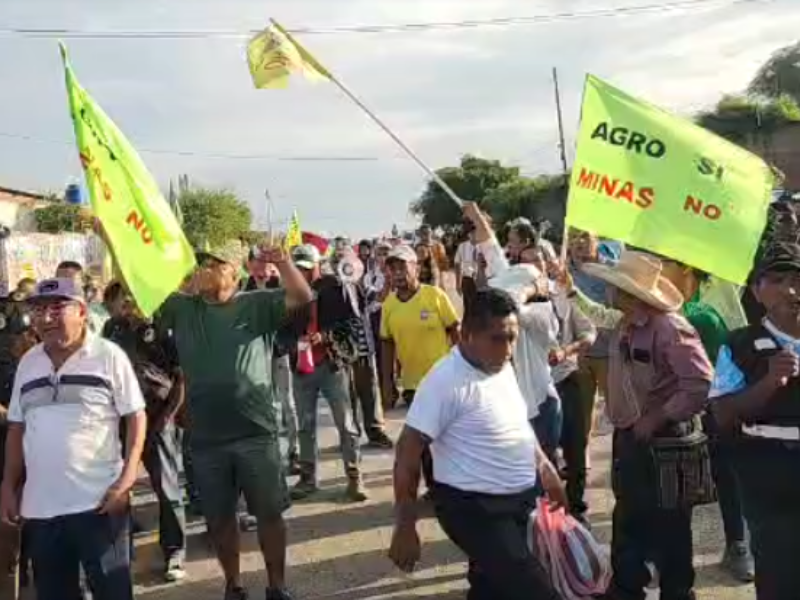 Tambogrande otra vez en pie de lucha frente a Minera